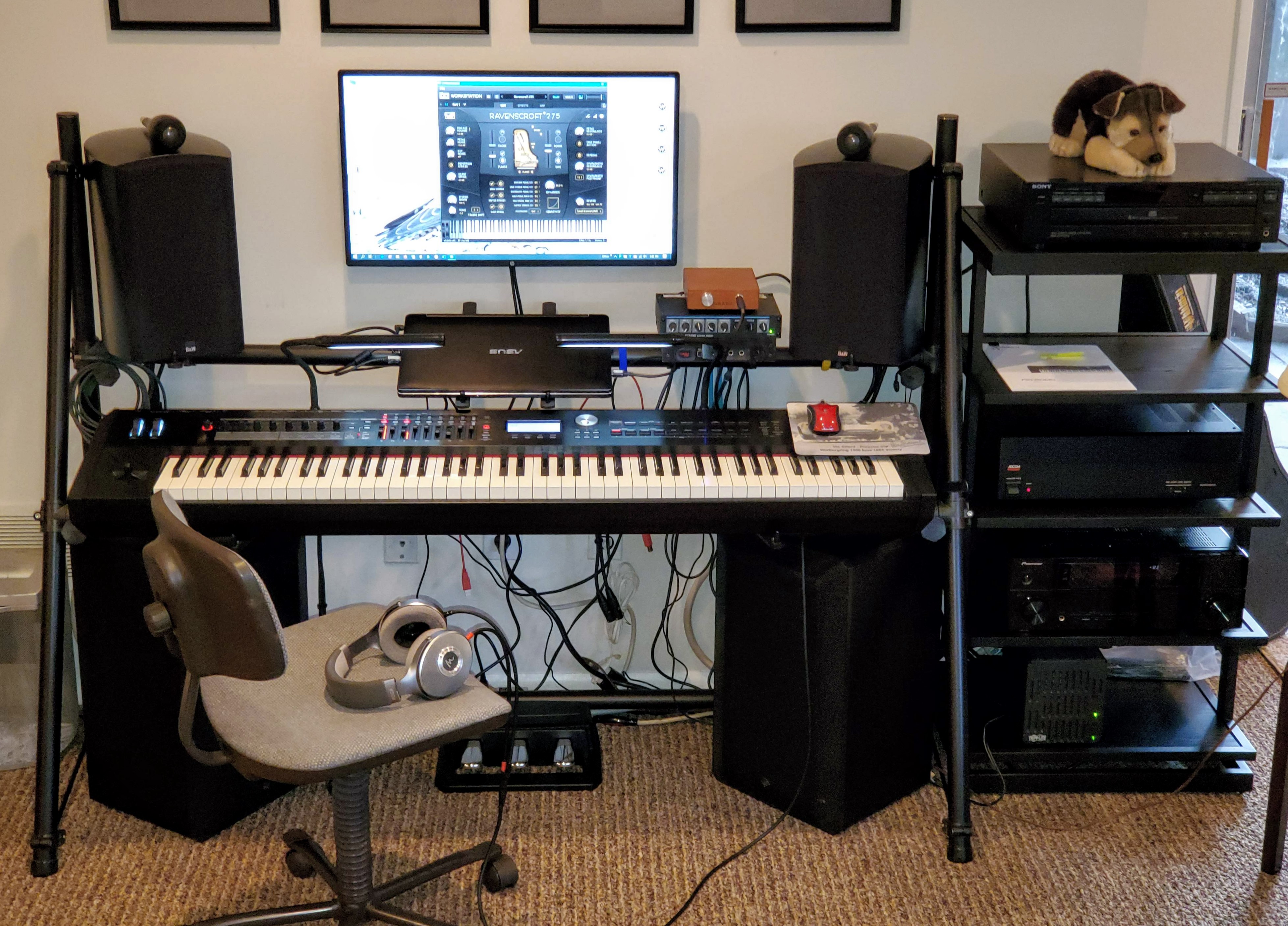 My Updated Rig Added More Speakers Piano World Piano